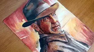 Watercolor Painting is Harrison Ford for Indiana Jones | dumit3arts Neo Albios