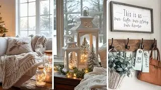Cozy Countryside Touches: Elegant Post-Holiday Decorating Inspiration