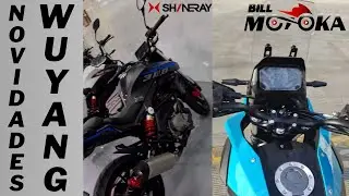 Novas TRAIL 250 e NAKED 300 da WUYANG s&atilde;o mostradas pelo THOMAS ser&aacute; que vem pela SHINERAY pra 2026?