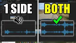 How to have sound in both Left & Right speakers (Power Director, External microphone, Dual-Mono)