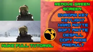 Chromakeyer Nuke Full Tutorial 👉 Remove Green Screen | VJIMAGICA