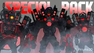 Titan Speakerman Pack (Special 500 subscribers)