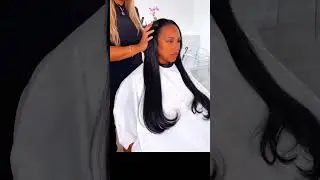 Using 80 pieces 24&rdquo; from our premium Cambodian tape extensions #usahairextensions  #hairsalons
