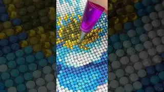Create dazzling art with diamond painting kit