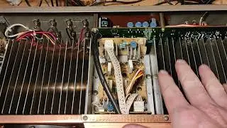 Luxman L-560, rzut oka do środka po przeglądzie. Inside wiew with some comments