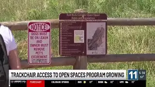 Track chair access to open spaces program growing