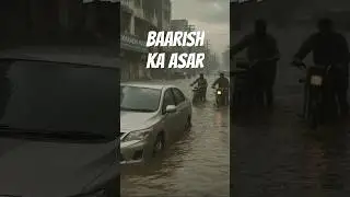 The aftermath of rain in Karachi&hellip;🌧️ #pakistan #reality #karachi #rain #truth #ai #flood #trending