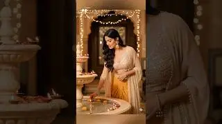 🧐🧐 Trending happy diwali Photo editing prompt for girls ✨🪔 #trendingshorts #shortsfeed #viralvideo