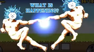 Using the CAT GOD in battle cats