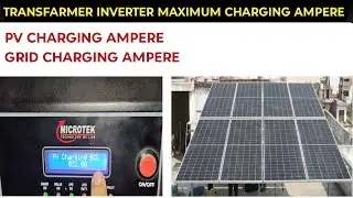Transformer inverter battery charging ampere | Transformer inverter Vs Transformer-less inverter