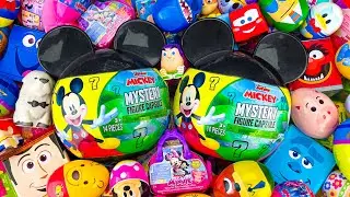 UNBOXING DISNEY SQUISHY Mystery Toys Series ASMR | NO TALKING