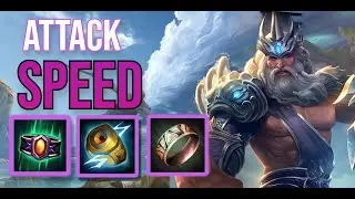 Full ATTACK SPEED Poseidon Build! Goes SICKO Mode!! - Smite