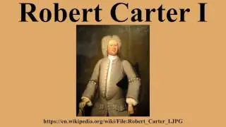 Robert Carter I