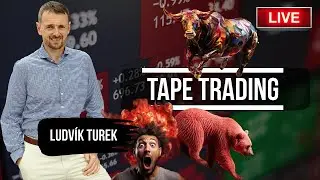 Ludv&iacute;k Turek | TAPE TRADING | 🔴 LIVESTREAM