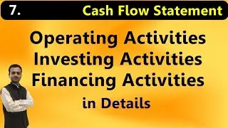Classification of Cash Flows | Cash Flow Statement 12th | Operating, Investing, Financing Activities
