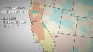 38 California counties are under high levels of COVID transmission