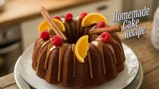 Spiced Chocolate Loaf Cake with Orange Cinnamon Glaze &mdash; Holiday Favorite #cakerecipe #christmas 