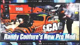 Randy Couture unveils his new SCAG Racing NHRA Pro Mod