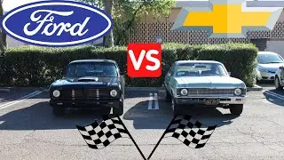 FORD FALCON vs CHEVY NOVA