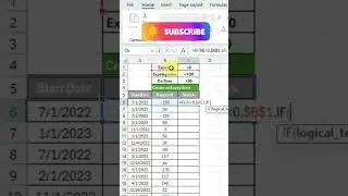 Nested IF Function ! IF Formula in Excel With Multiple Conditions #shorts #nestedif