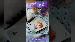 Baralho Cigano - Deck Lenormand Sol de Citrino - 36 cartas + material de apoio #baralhocigano