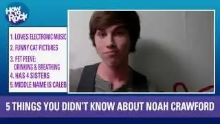 5 Things You Didn't Know About How To Rock's Noah Crawford