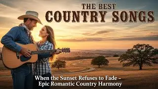 When the Sunset Refuses to Fade – Epic Romantic Country Harmony | Country Harmony Music