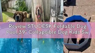 Review STUDESK Foldable Dog Pool,39