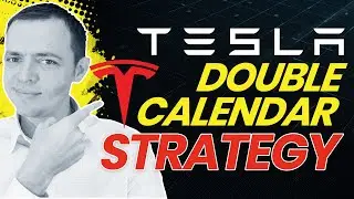 TSLA (TESLA) Double Calendar Options Strategy & Setup