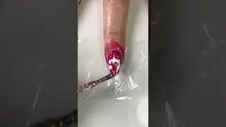 Unhas decoradas criatividade &eacute; tudo! #pinknails 💅 #smooshmani #nailarttutorial  #nailart #viralnails