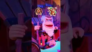 Cranky Kong on Mine Cart Madness at Universal Studios Epic Universe