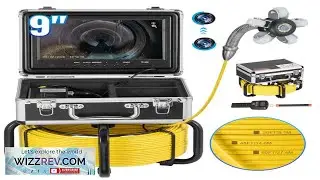VEVOR Sewer Camera with 512Hz Locator 165 ft 50 m Self Leveling Drain Inspection Camera