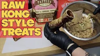 RAW Kong style DIY dog treat