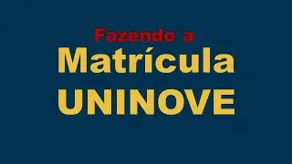 Como ser aluno UNINOVE