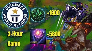 The Longest Ranked Game of Season 15 in League of Legends! (Almost 3 Hours)