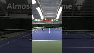 🎾 Tennis is Dangerous&hellip; #tennis #shorts #headshot #dangerous #tennislife