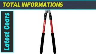 Corona FL 3460 Compound Action Bypass Lopper Best for Effortless Pruning