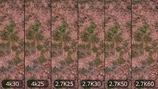DJI mini 2: 4k vs 2.7k compression artifacts