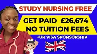Study NURSING FOR FREE IN THE UK (NO SCIENCE BACKGROUND)