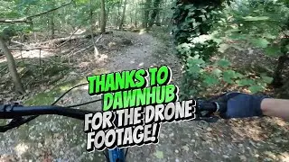 Flying Solo! Drone footage by Dawnhub #4k #mountainbiking #gopromtb #mtbgopro #drone #mtb