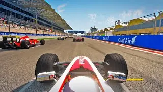 Bahrain Grandprix | Alain Prost's Williams FW21 | F1 2013 Gameplay