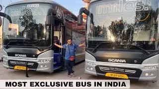 2 CRORE ki Most Unique Scania Multi Axle Bus 😍 | Delhi to Gwalior Bus Journey