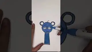 Hello, guys, today we are drawing sprunks🥳🎨 | #apple #drawing #baby #art #amongus#sprunkii