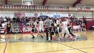San Rafael boys basketball edges Novato in MCAL play #MarinHoops