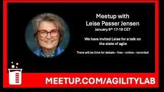 #AgilityLab Meetup with Leise Passer Jensen on the state of agile