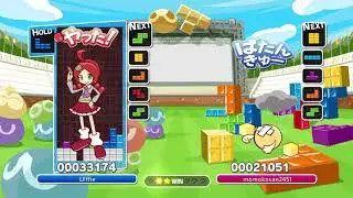 PS4 PuyopuyoTetris  | vs momokosan2451