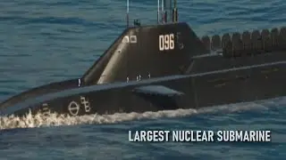 Construction of China's first Type 096 nuclear submarine, the largest submarine ever
