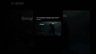 ChatGPT crashed? Gemini saves the day! 🤖✨#shorts #ChatGPTDown #GoogleGemini #AI #TechHumor #viral