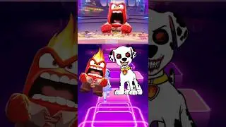Paw Patrol Rescue Ultimate exe vs Inside Out Angry & Disgust - Coffin dance #shorts #viral #trending