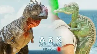 NUEVO DINOSAURIO BAILARIN KURUPI, GRAN TITANOPHONEUS y Peque&ntilde;o Espinosaurio ARK Ascended Historia